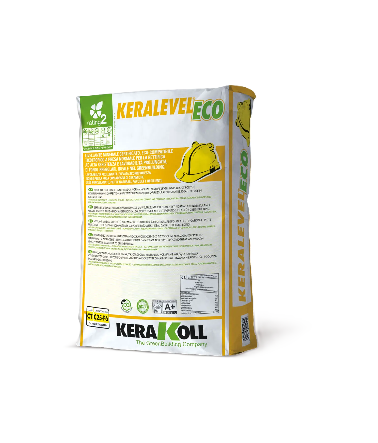 Livellante minerale Kerakoll Keralevel Eco 25kg