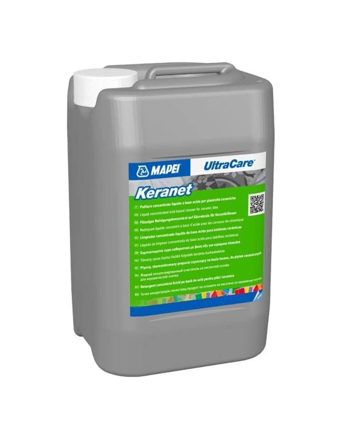Pulitore concentrato liquido Mapei Ultracare Keranet 5 litri