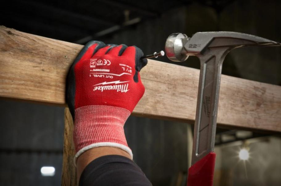 Guanti spalmati in nitrile Milwaukee Cut A Gloves Taglia 9/L Art. 4932471417