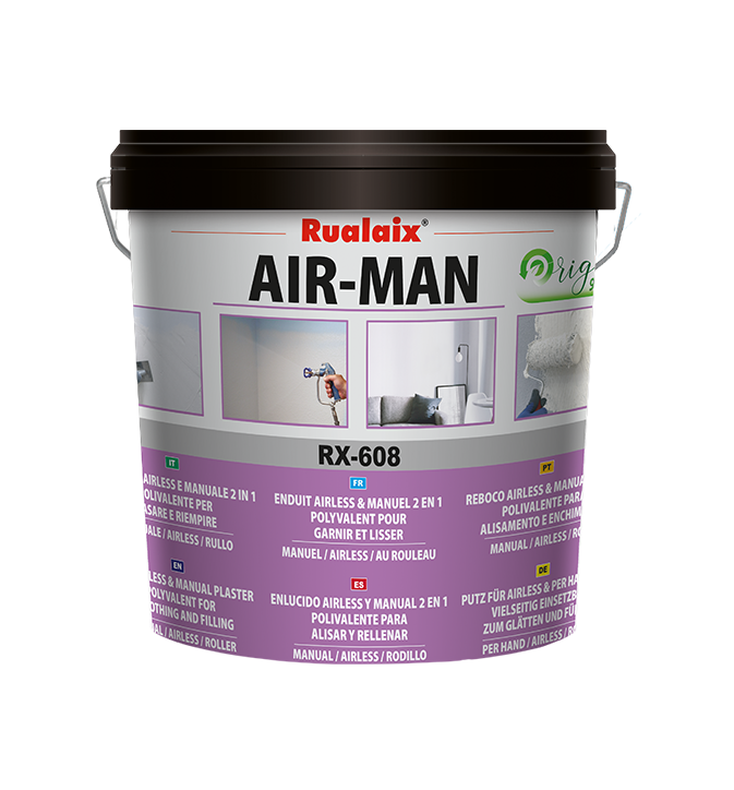 Stucco in pasta pronto all'uso Baixens RX-608 Rualaix AIR-MAN 25kg