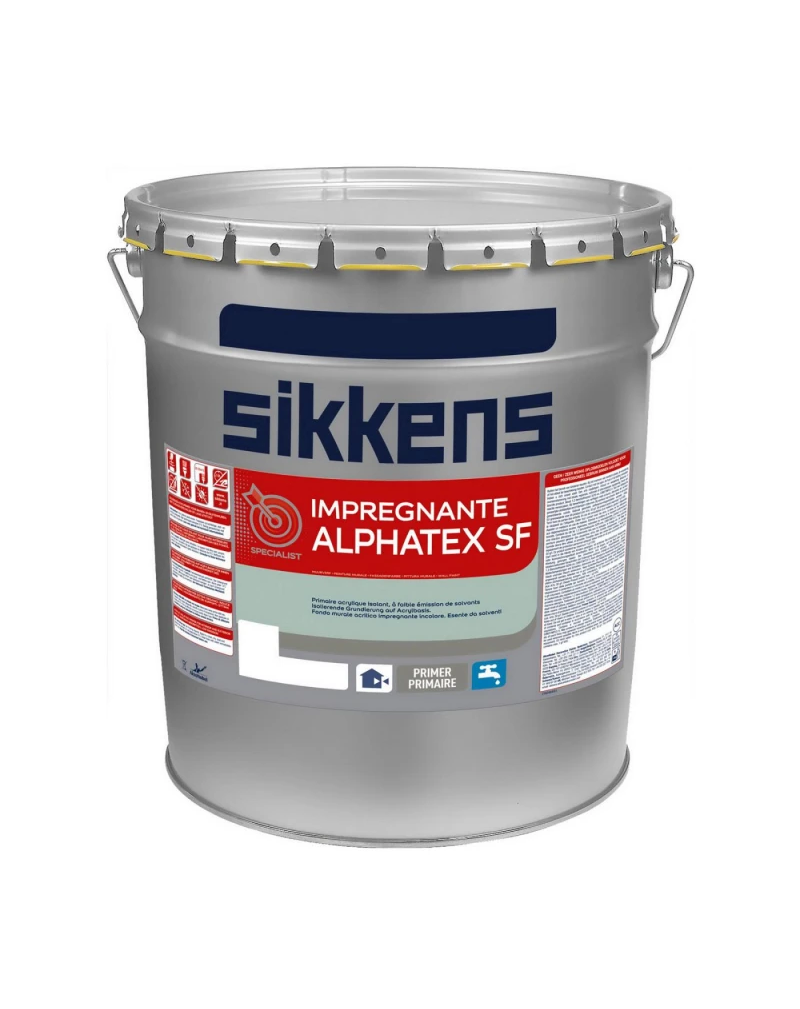 Impregnante acrilico Sikkens per interno ed esterno Alphatex SF 14 litri
