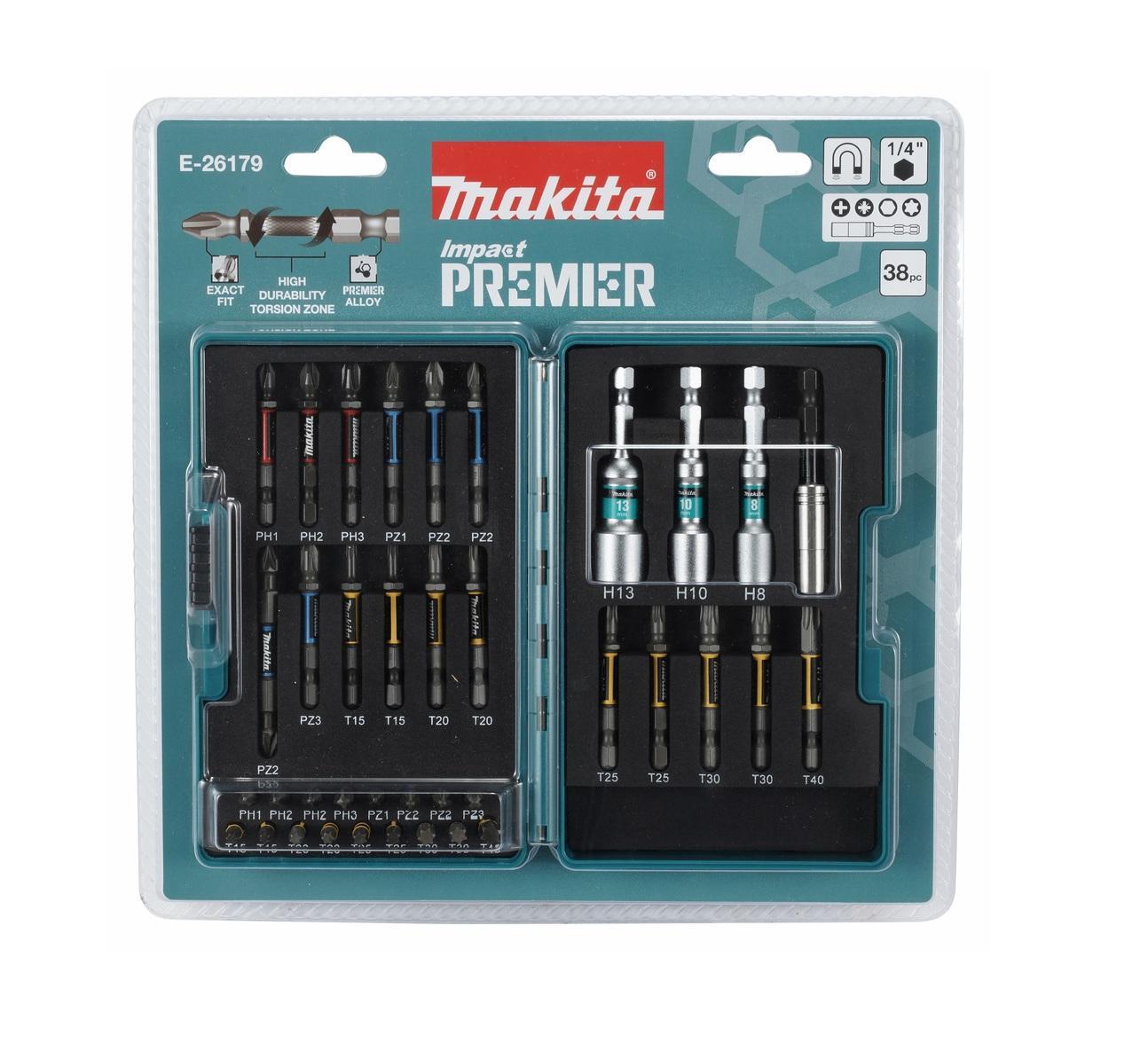 box-impact-premier-inserti-c-&-e-form-makita-e-26179-38-pezzi-02 Box Impact Premier Inserti C & E-Form Makita E-26179 38 Pezzi