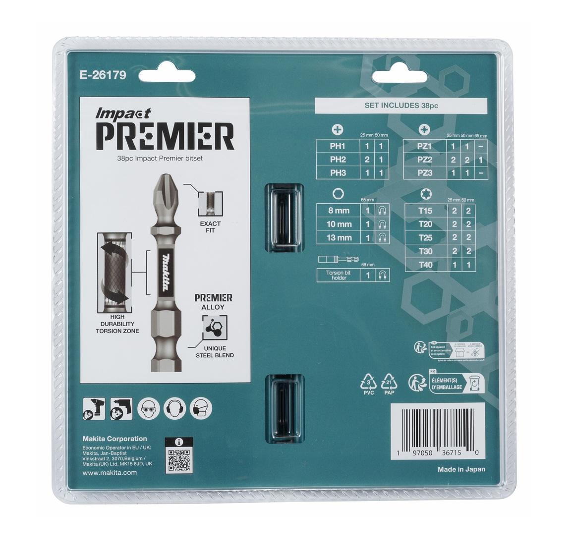 box-impact-premier-inserti-c-&-e-form-makita-e-26179-38-pezzi-03 Box Impact Premier Inserti C & E-Form Makita E-26179 38 Pezzi