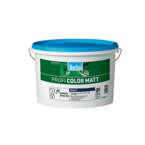 Idropittura lavabile opaca  profi colormatt bianca 12.5 litri