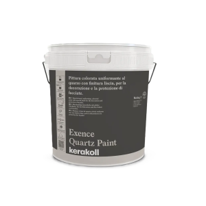 Pittura acrilica al quarzo riempitiva  exence quartz paint bianca 4 litri