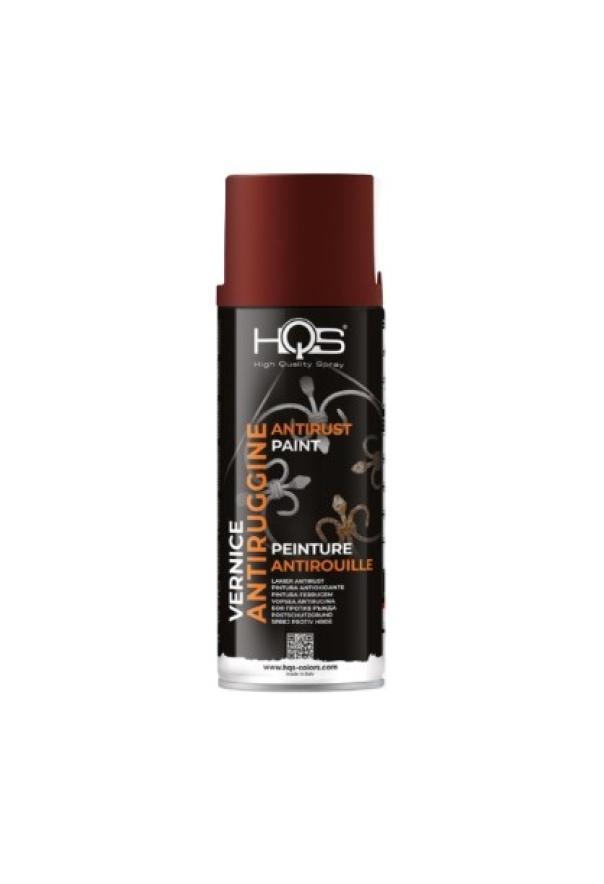 Bomboletta spray HQS Colorpack antiruggine rossa 400ml
