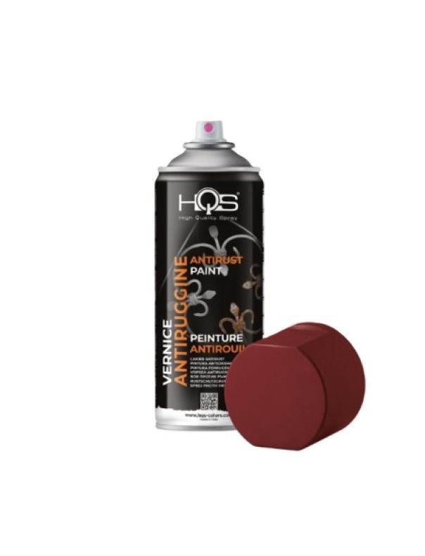 Bomboletta spray HQS Colorpack antiruggine rossa 400ml