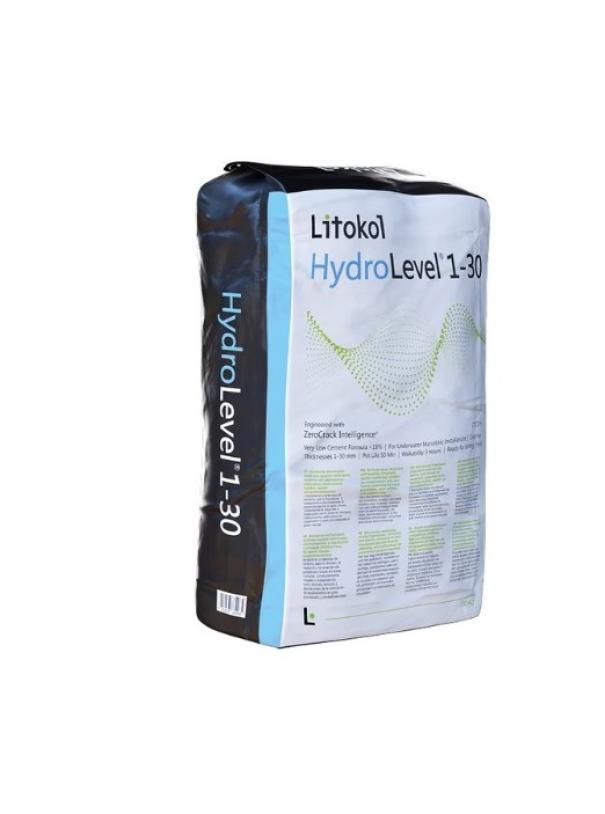 Livellante strutturale Litokol Hydrolevel 1-30mm a presa rapida 20kg