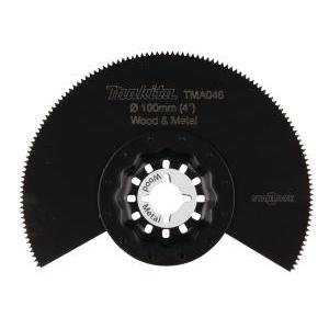 Lama segmentata bimetallica starlock per legno e metallo  tma046 art. 64808