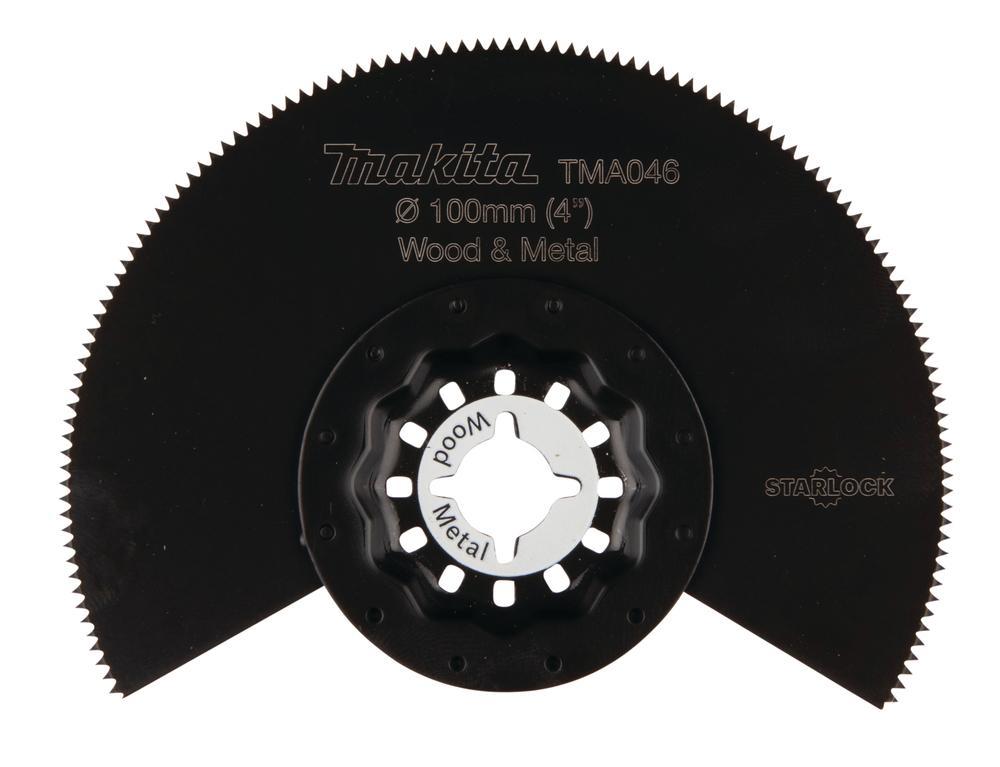 Lama segmentata bimetallica Starlock per legno e metallo Makita TMA046 Art. 64808