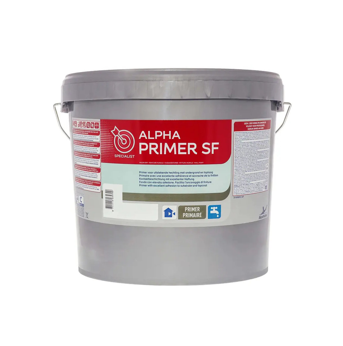 Fondo murale coprente Sikkens Alpha Primer SF bianco 10 litri