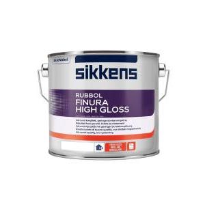 Smalto brillante per esterno/interno  rubbol finura high gloss bianco 1 litro