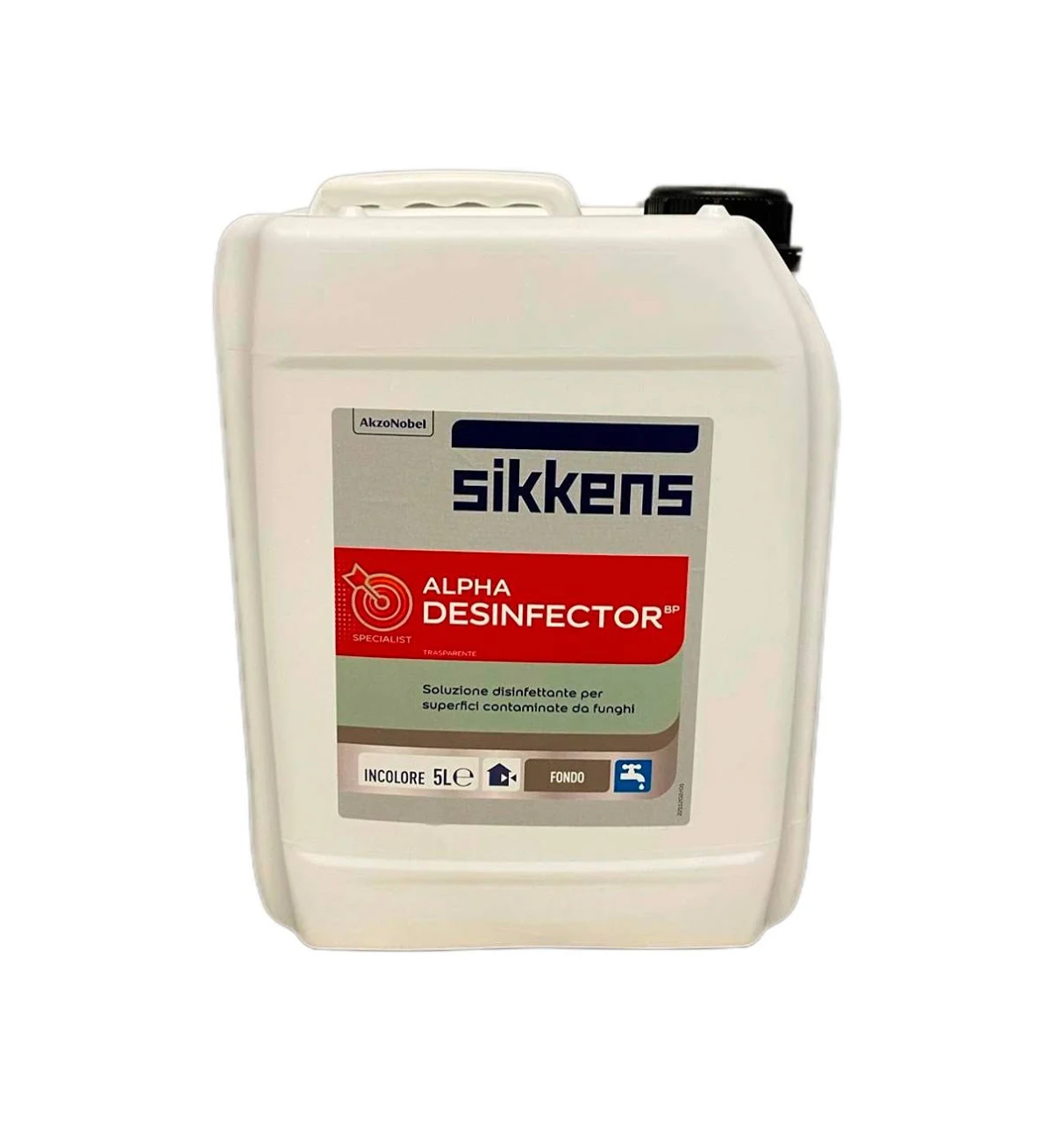 Trattamento antimuffa per muri Sikkens Alpha Desinfector 5 litri