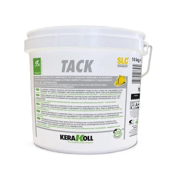 Adesivo e fissativo per pavimentazioni autoposanti Kerakoll Tack 10kg
