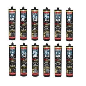 Adesivo di montaggio  fix all x-treme power express bianco 280ml 12 pezzi