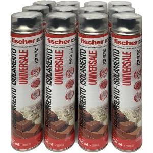Schiuma pup 1k 750  poliuretanica universale multiuso per pistola 12 pezzi