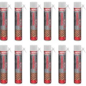 Schiuma poliuretanica  pu t 750 tegole e coppi 750ml manuale 12 pezzi