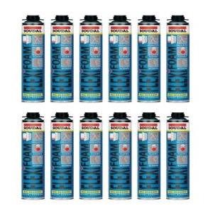 Schiuma poliuretanica flexifoam  per pistola 750 ml 12 pezzi