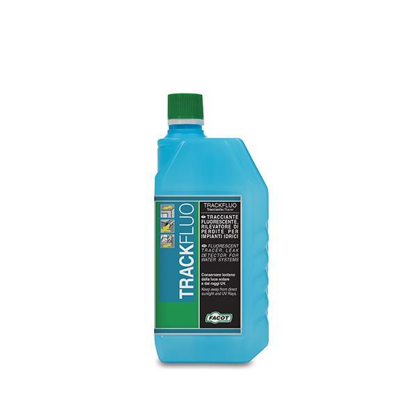 Additivo giallo Facot rilevatore di perdite negli impianti idrici Trackfluo 500ml