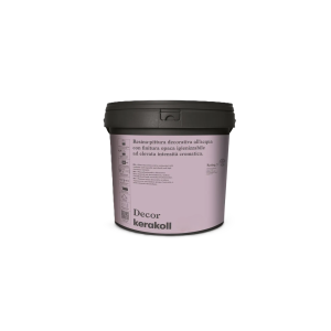 Resina pittura decorativa all’acqua con finitura opaca  decor bianca 750ml