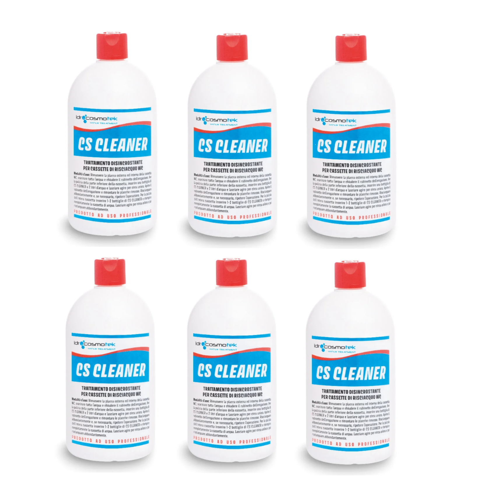disincrostante-anticalcare-per-wc-e-cassette-idrocosmotek-cs-cleaner-1lt-6-pezzi Disincrostante anticalcare per wc e cassette Idrocosmotek Cs Cleaner 1lt 6 Pezzi