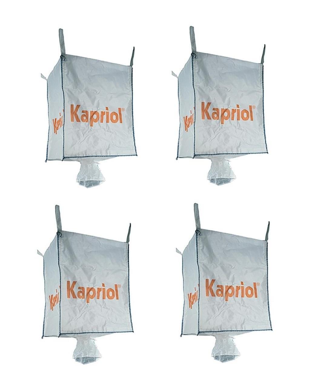 sacco-per-macerie-kapriol-90x90x100cm-portata-1500kg-big-bag-4-pezzi Sacco per macerie Kapriol 90x90x100cm portata 1500kg Big Bag 4 Pezzi