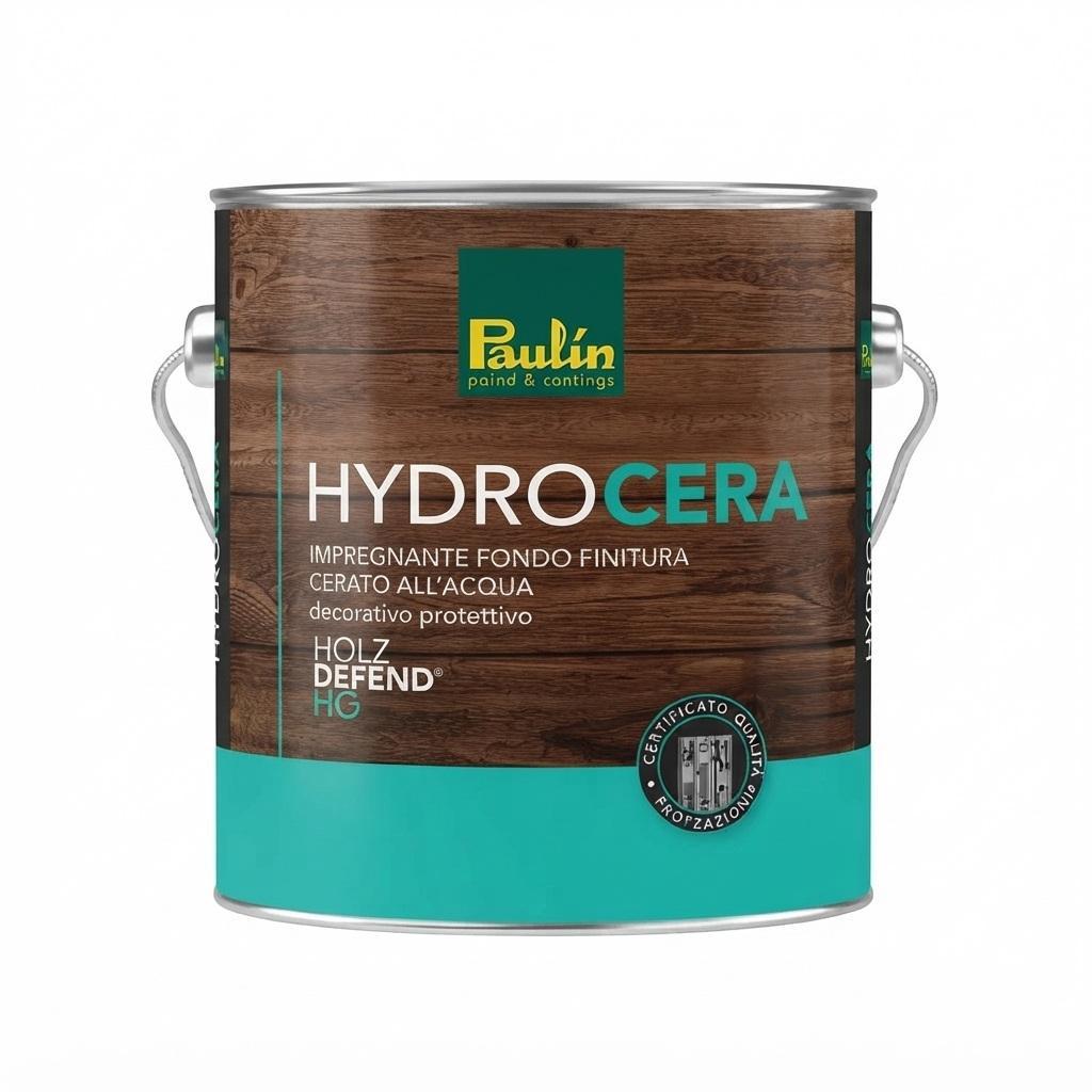 Impregnante all'acqua inodore Paulin Hydrocera incolore per legno 2.5 litri