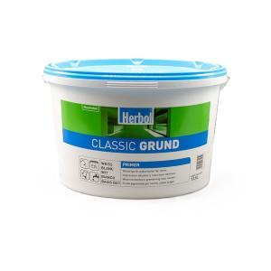 Fondo murale pigmentato all’acqua  classic grund per interni bianco 12.5 litri