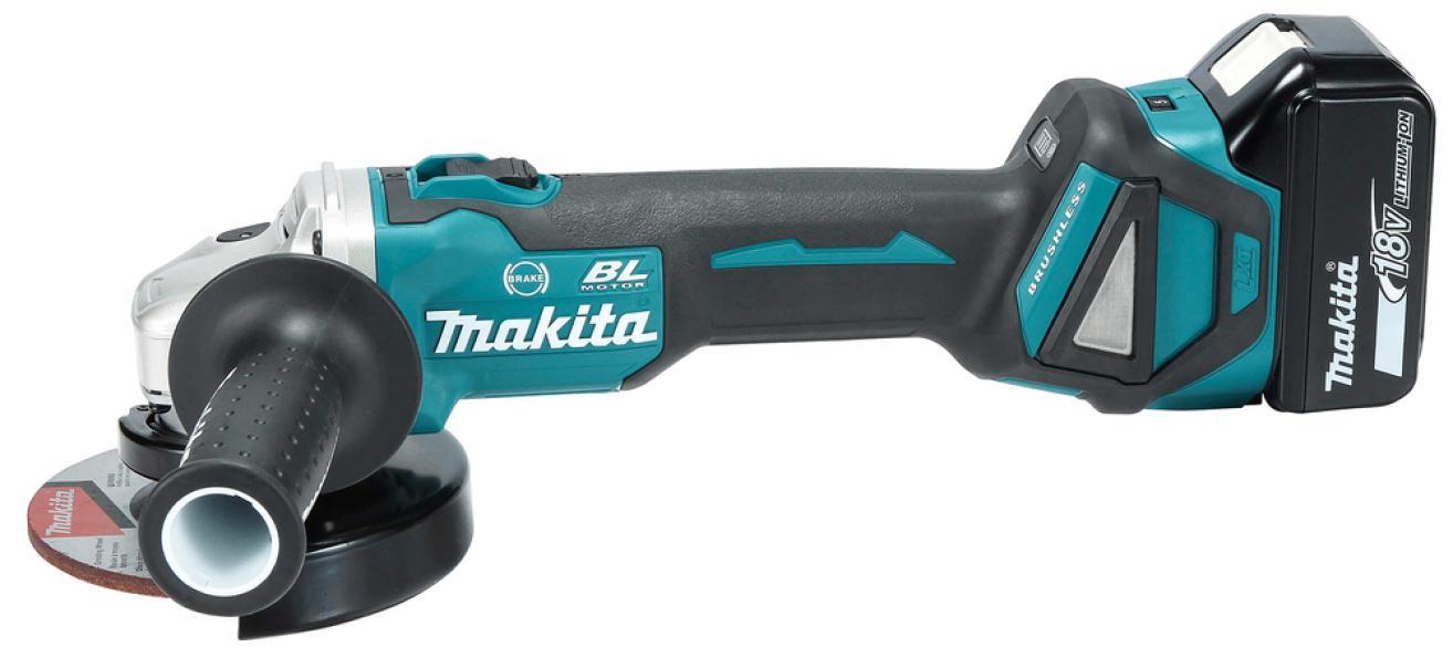 Smerigliatrice Angolare Makita 18V 125/115 mm BL Corpo macchina DGA513ZJ 
