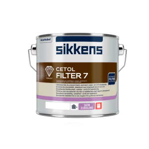 Finitura protettiva satinata per legno esterno  cetol filter 7 trasparente 990ml