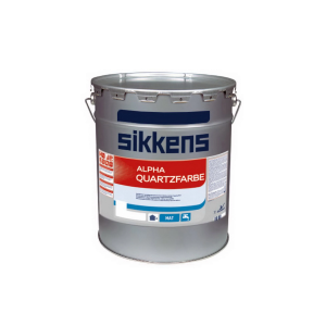 Pittura acrilica al quarzo  alpha quartzfarbe bianco 5 litri
