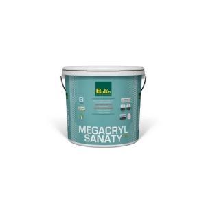 Pittura murale superlavabile  megacryl sanaty free satinata bianca 12.5 litri