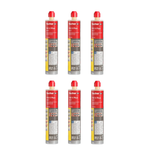 Ancorante chimico  fis v-plus 300t 300ml 6 pezzi