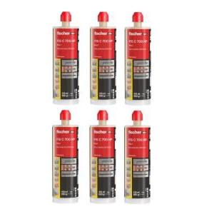 Ancorante chimico fis c 700 hp pro.1  410ml 6 pezzi