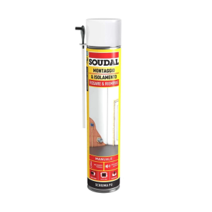 Schiuma poliuretanica  montaggio e isolamento manuale 750ml