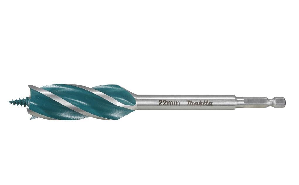 punta-per-legno-makita-attacco-esagonale-1/4-22x165mm-art.-e-26674-01 Punta per legno Makita attacco esagonale 1/4 22x165mm Art. E-26674