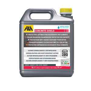 Protettivo antimacchia ravvivante per cemento  concrete shield 5 litri
