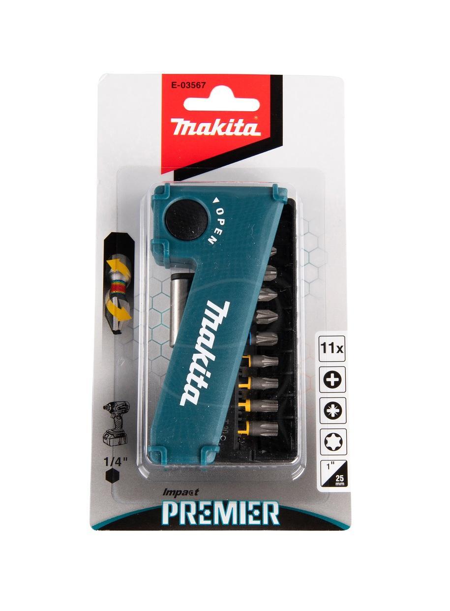 set-inserti-makita-impact-premier-ph/pz/t-c-form-25-mm-11-pezzi-e-03567-03 Set Inserti Makita Impact Premier PH/PZ/T C-Form 25 mm 11 Pezzi E-03567