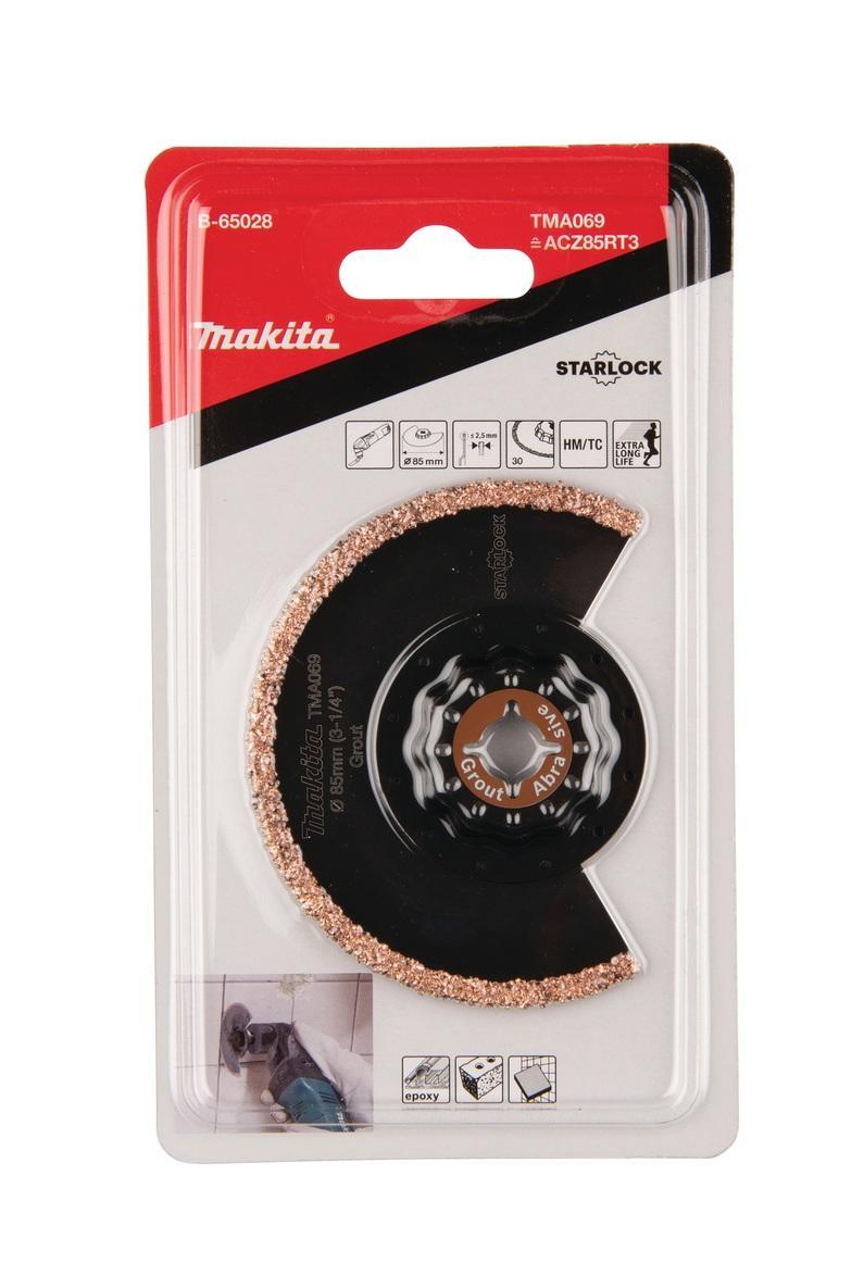 Lama segmentata abrasiva Makita B-65028 Starlock 85 mm TC/HM Grana 30 TMA069