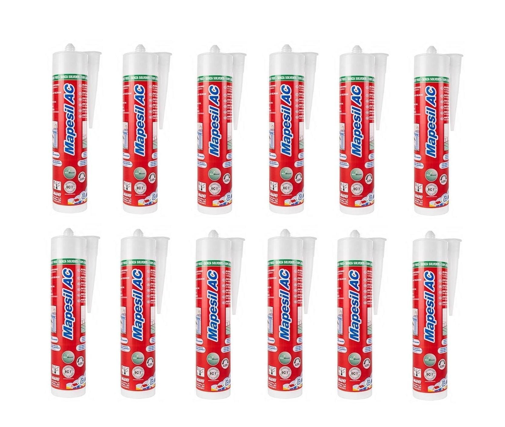 sigillante-mapesil-ac-100-bianco-mapei-310ml-12-pezzi Sigillante Mapesil AC 100 bianco Mapei 310ml 12 PEZZI